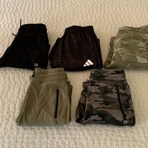 Lot of 5 Pairs Boys Pants - L (10/12)